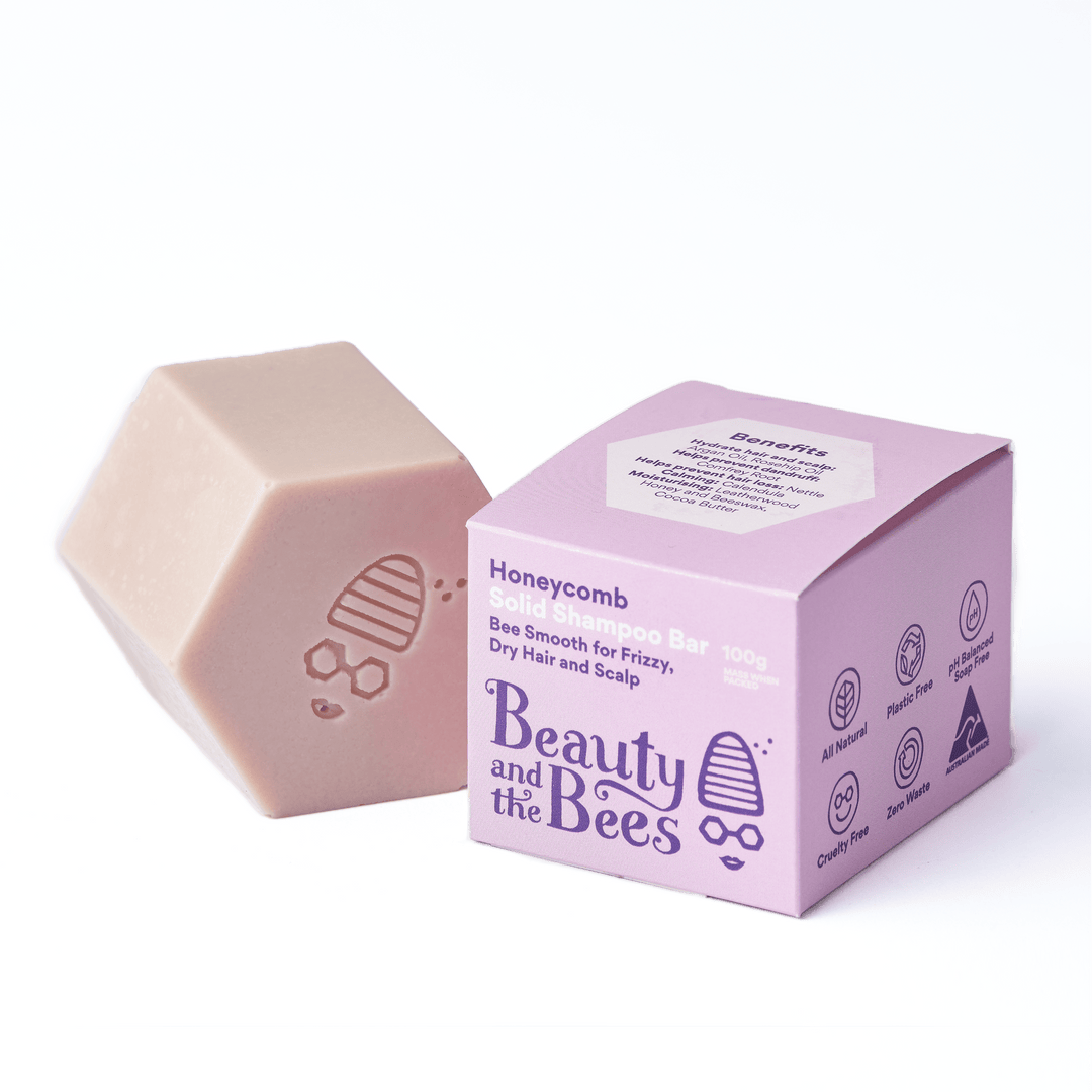 Bee Smooth for Dry / Frizzy Hair and Scalp - pH Balanced Shampoo Bar Shampoo Bar Beauty and the Bees
