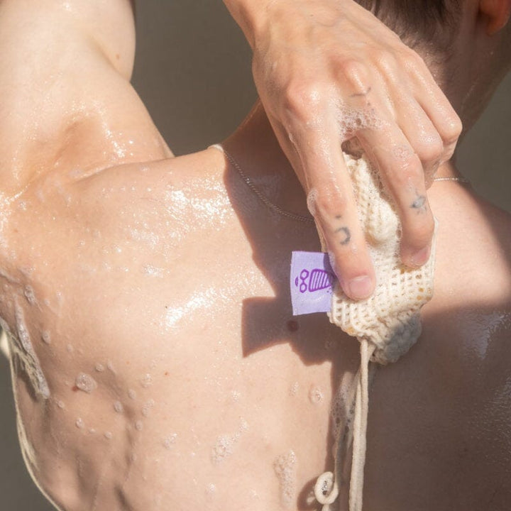 100% Natural Organic Cotton Mesh Soap Saver Bag Beauty and the Bees