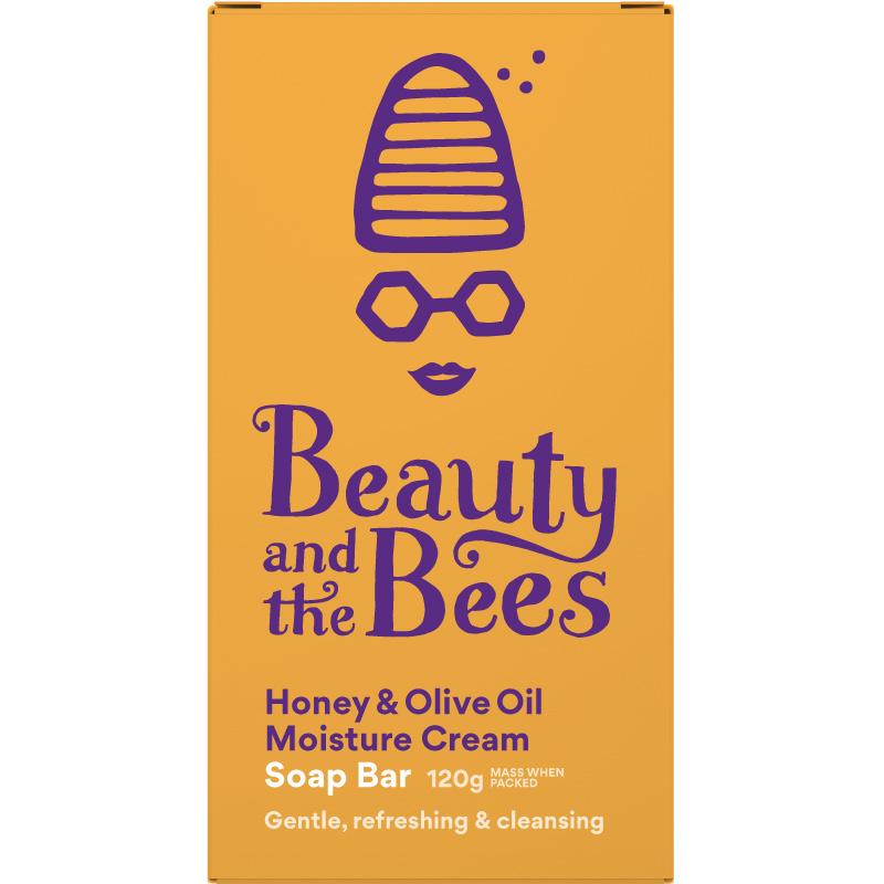 Beauty and the Bees Honey & Olive Oil Moisture Cream Soap Bar