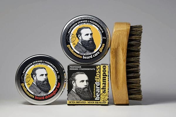 Professor Fuzzworthy's Beard Care & Grooming for Men - 100% Natural & Organic Beard Grooming Products & Kits