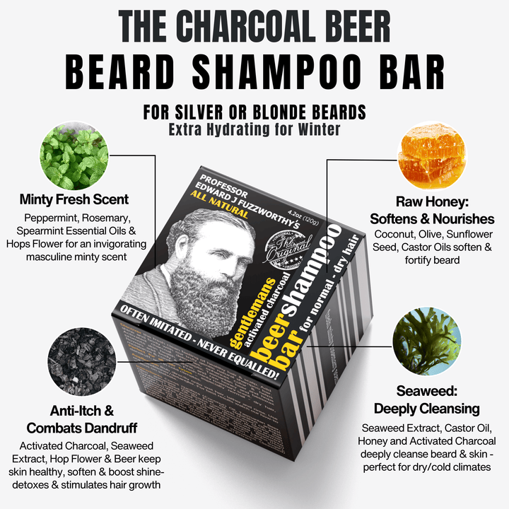 Gentlemans Activated Charcoal Shampoo Bar