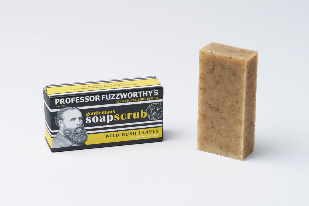 Wild Bush Leaf Soap Scrub - Travel the Outback Soap Professor Fuzzworthy 