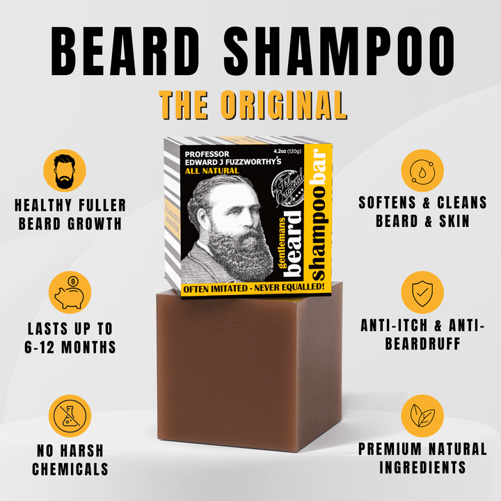 Beard Shampoo Bar Beard Care Professor Fuzzworthy 