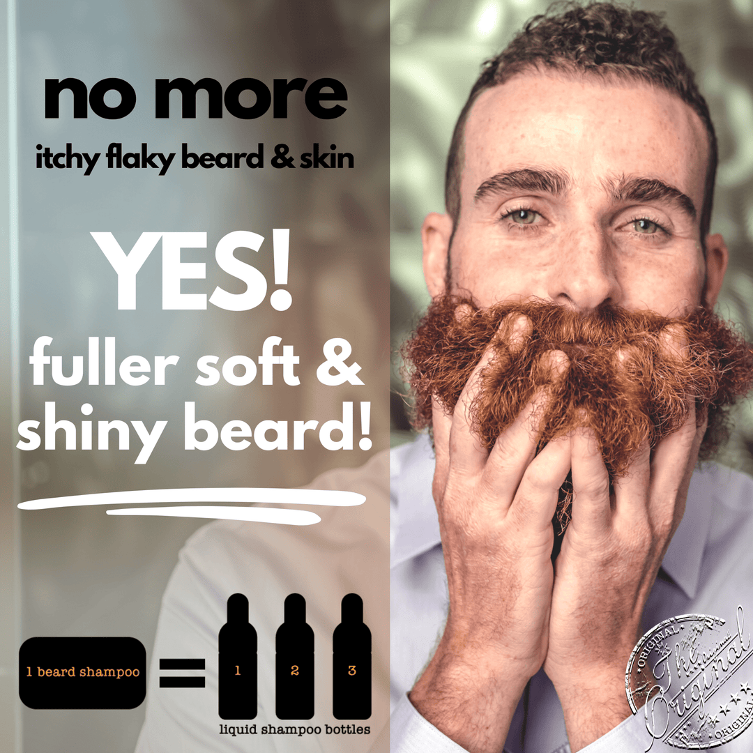 Rhassoul & Beer Beard Shampoo Bar Beard Care Professor Fuzzworthy 
