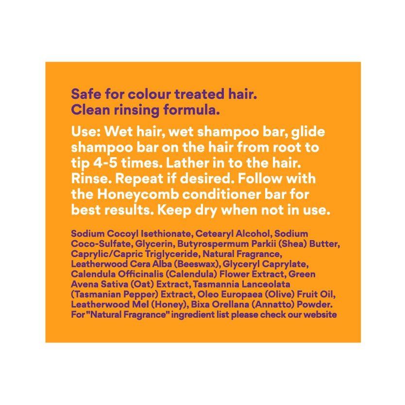 Bee Shiny for Normal Hair - pH Balanced Shampoo Bar Shampoo Bar Beauty and the Bees 