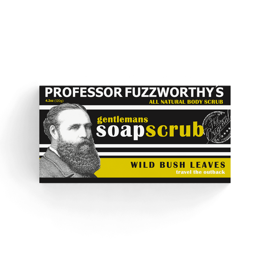 Variety Pack Soap Scrubs Body Care Professor Fuzzworthy 6 Pack - Travel the Outback 