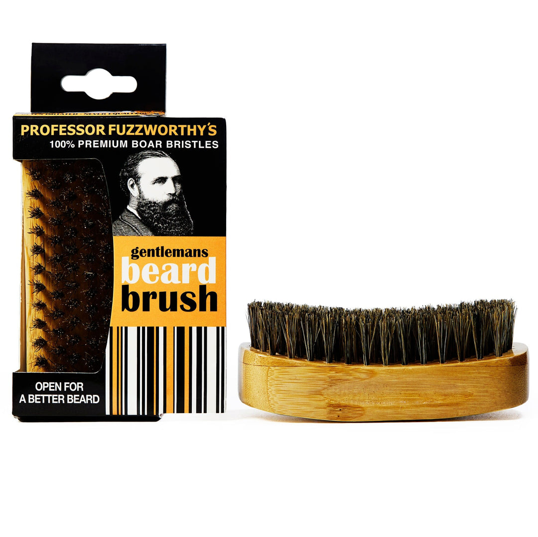 Boar Bristle Beard Brush Beard Care Professor Fuzzworthy 