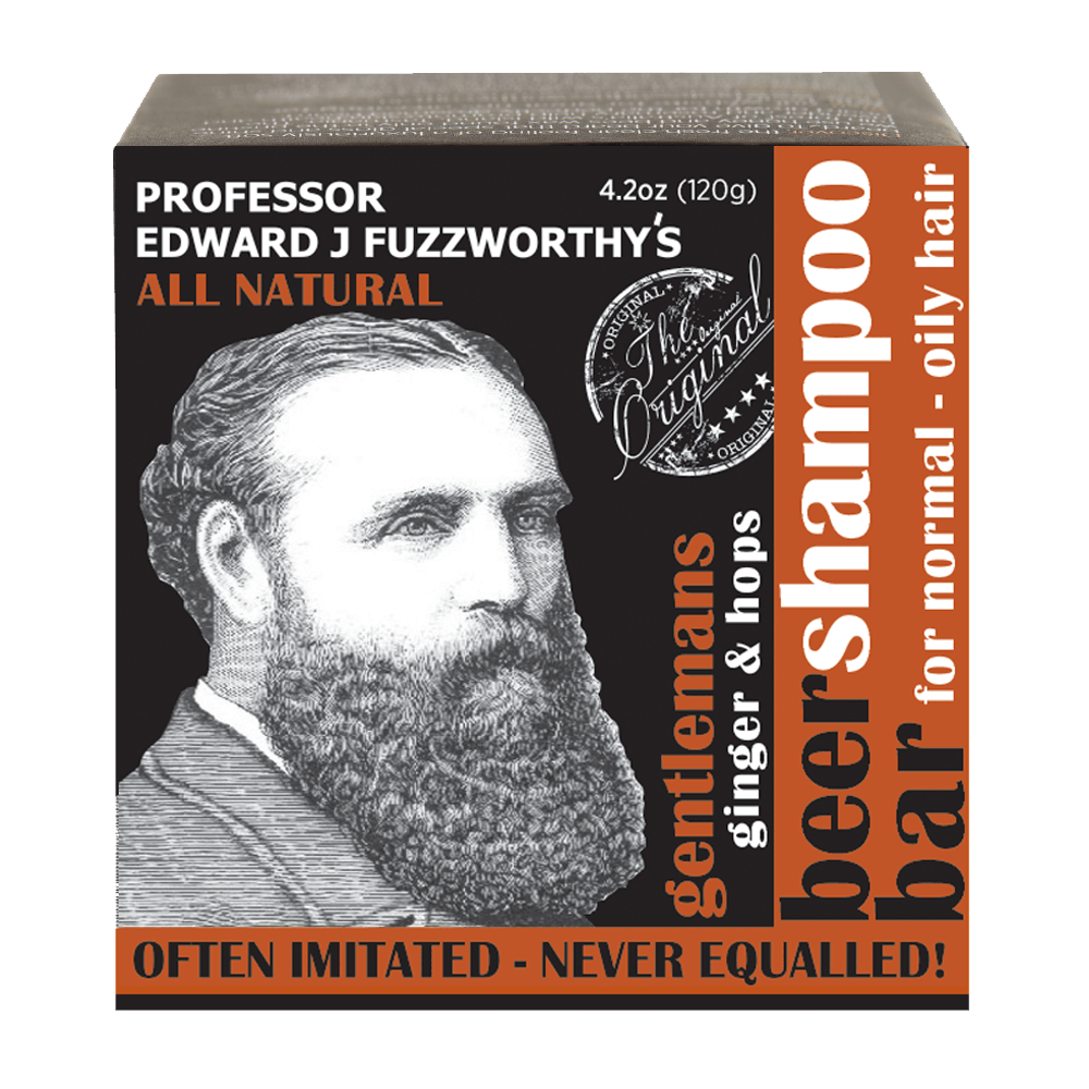 Gentlemans Beer Shampoo Bar - Professor Fuzzworthy - Professor Fuzzworthy Beard Care