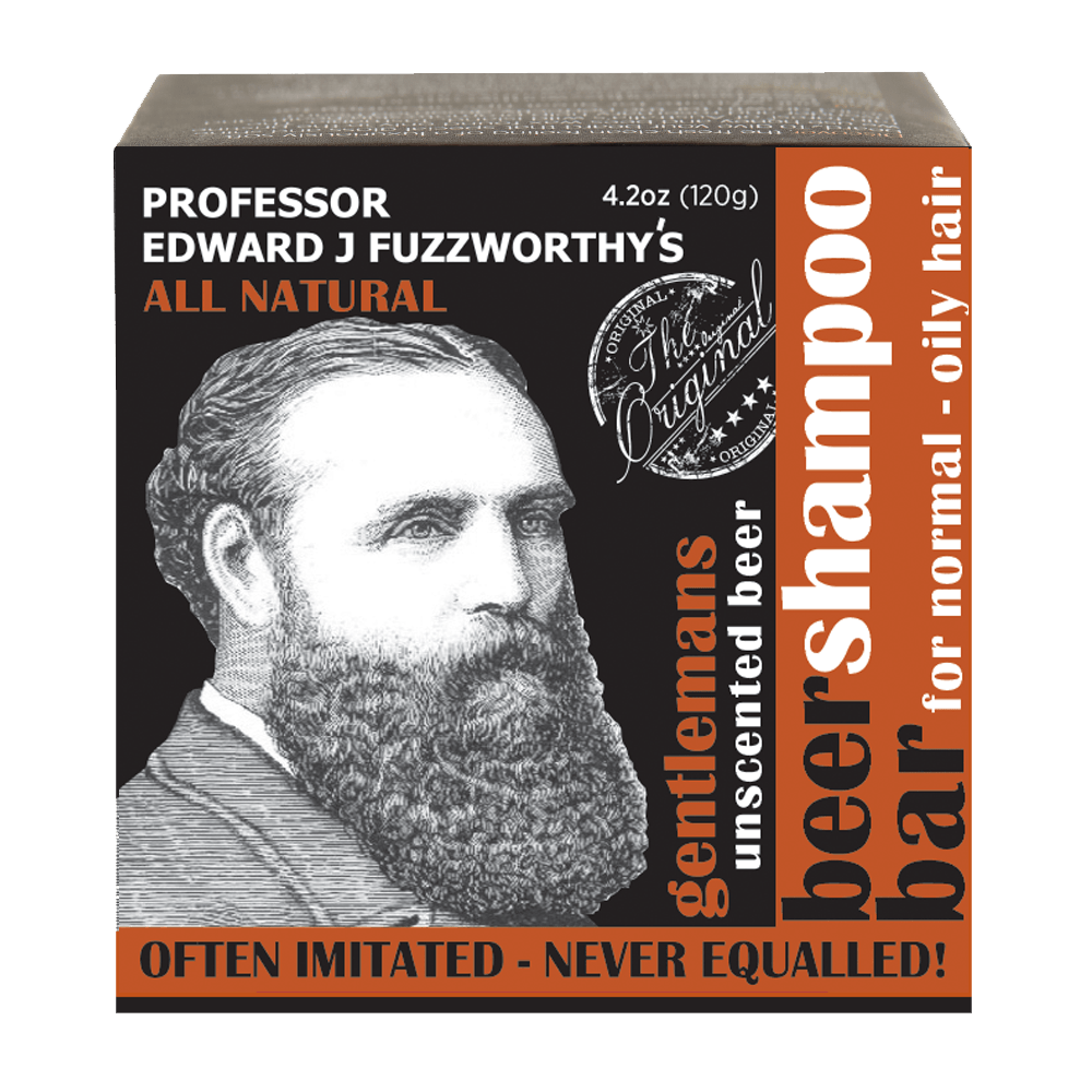 Gentlemans Beer Shampoo Bar - Professor Fuzzworthy - Professor Fuzzworthy Beard Care