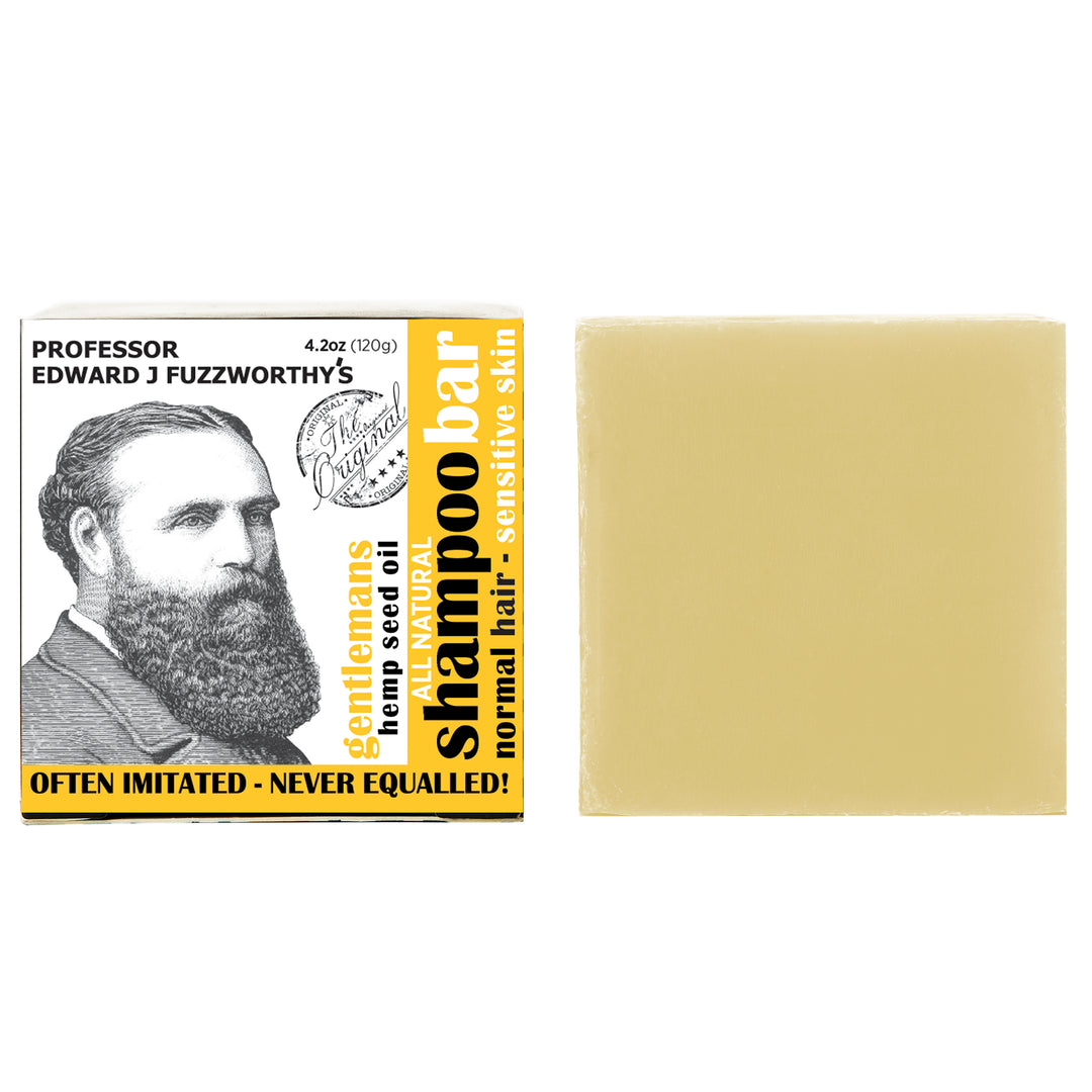 Gentlemans Hemp Shampoo Bar Hair Care Professor Fuzzworthy 