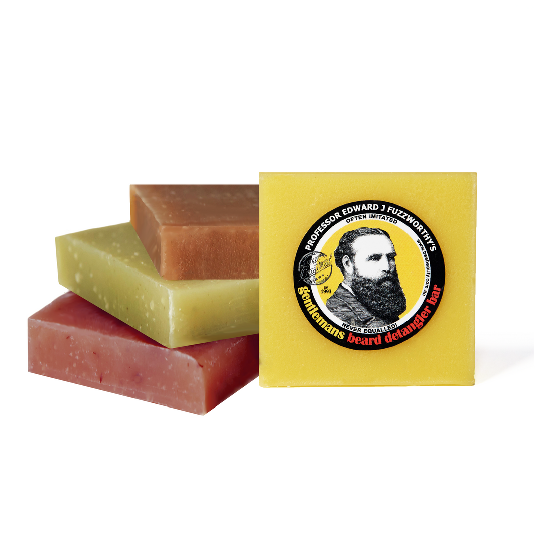 Professor Fuzzworthy's New Beard Shampoo Bar Sampler Kit - Professor Fuzzworthy Gentlemans Beard Care & Grooming 