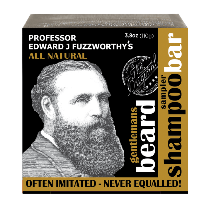 Professor Fuzzworthy's New Beard Shampoo Bar Sampler Kit - Professor Fuzzworthy's Beard Care & Grooming