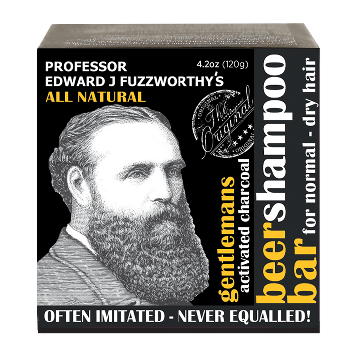 Gentlemans Activated Charcoal Shampoo Bar - Professor Fuzzworthy - Professor Fuzzworthy Beard Care